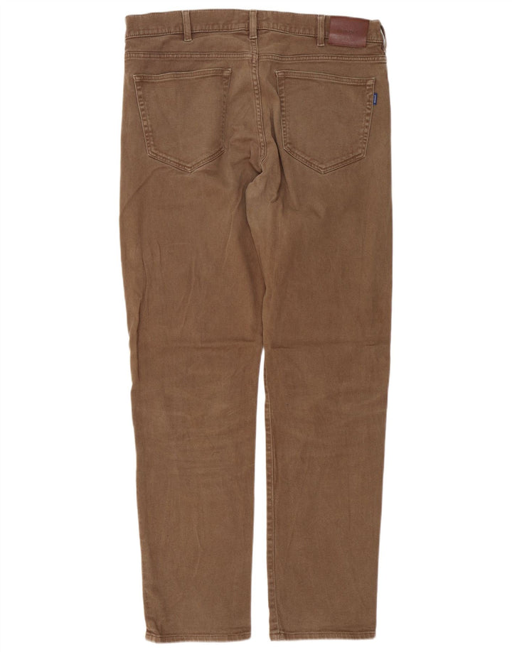 Pantaloni casual da uomo vestibilità regolare Gant W36 L34 Marrone