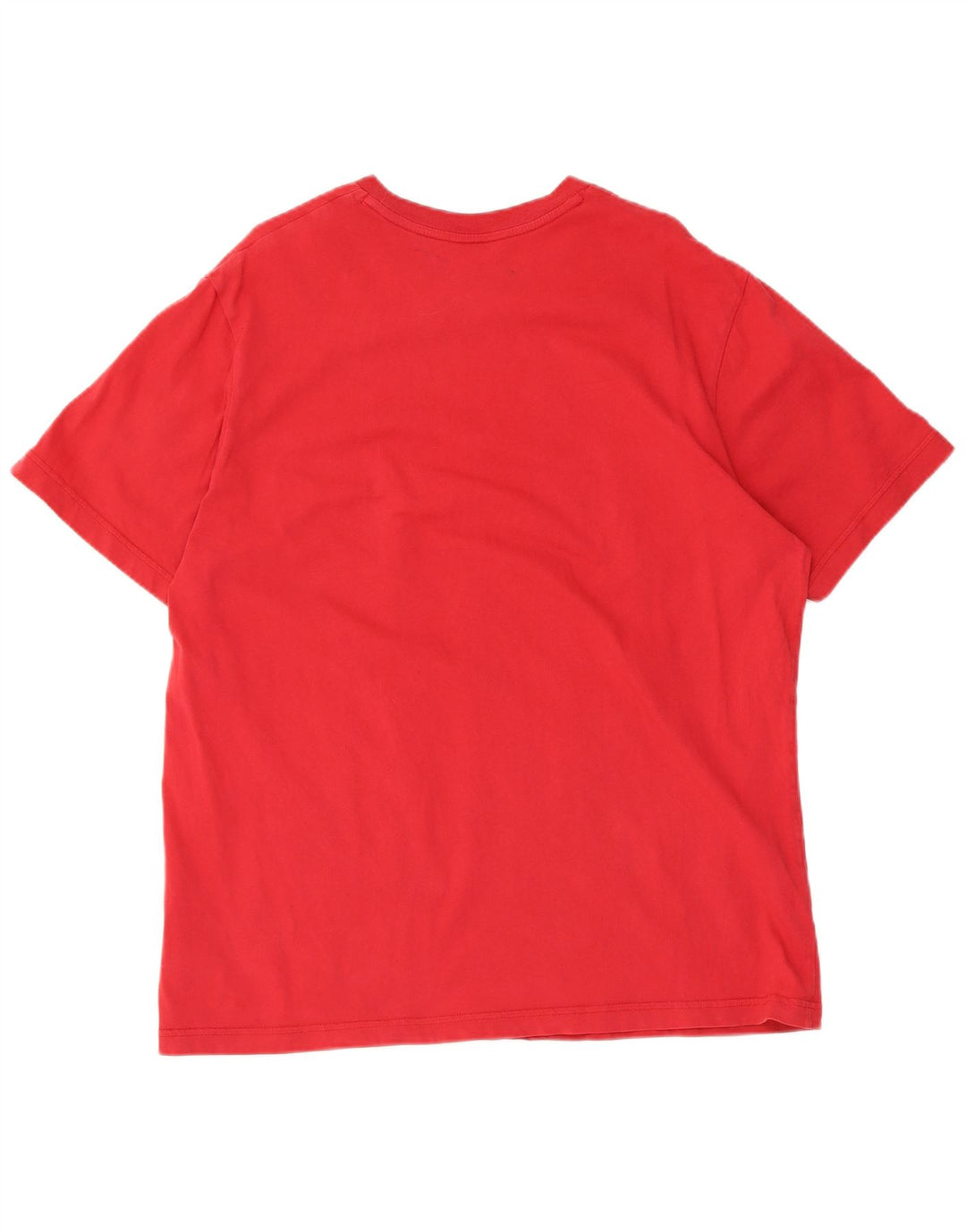 T-shirt grafica da uomo Nike Top XL in cotone rosso