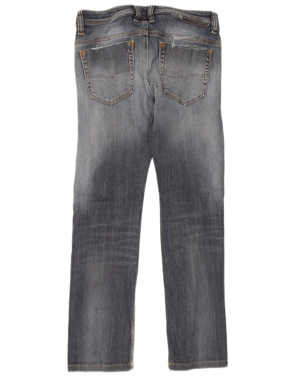 Jeans slim da uomo Diesel W29 L28 cotone blu