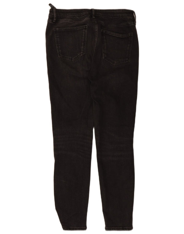 Zara Jeans skinny da donna EU 40 Medio W30 L27 Nero Cotone