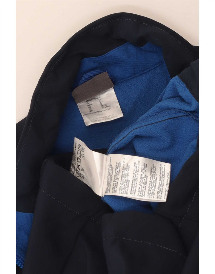 Giacca da tuta da uomo Jack Wolfskin UK 36/38 Poliestere blu navy medio