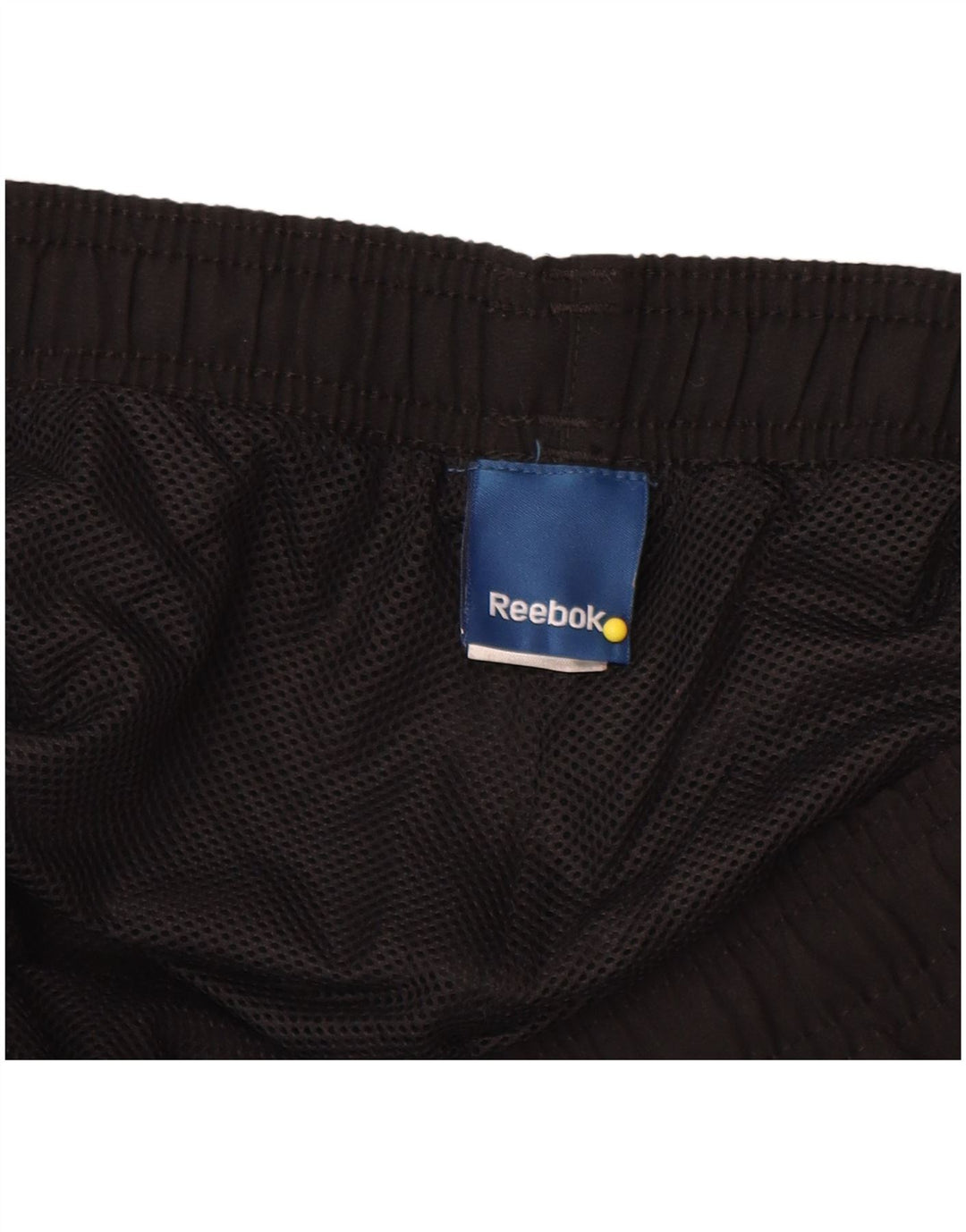 Pantaloni da tuta da uomo Reebok Small neri in poliestere