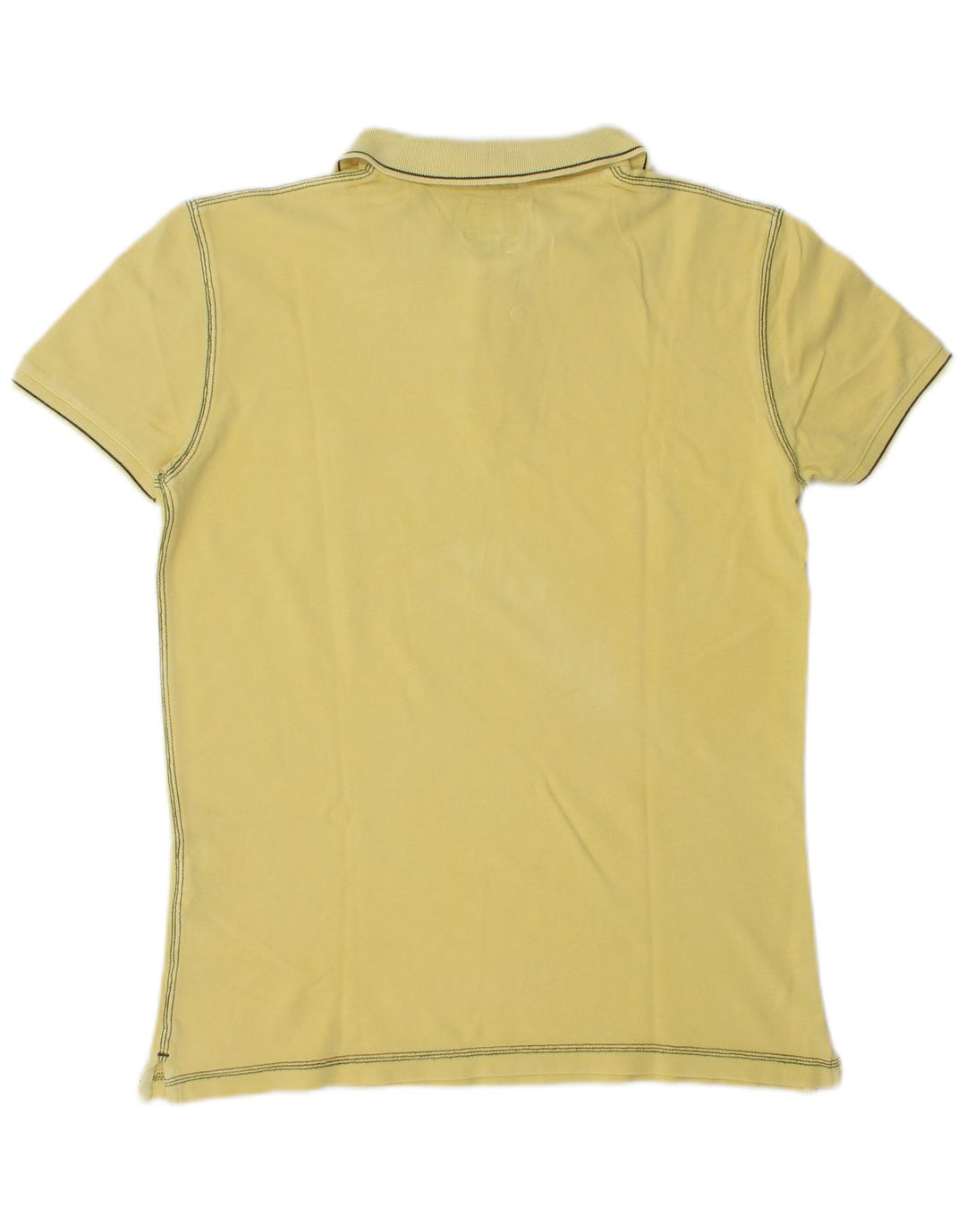 Polo Wrangler da uomo slim fit in cotone giallo medio