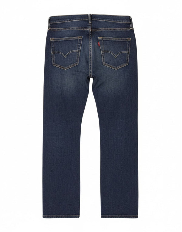 Levi's Uomo 504 Jeans dritti W28 L28 Cotone blu navy