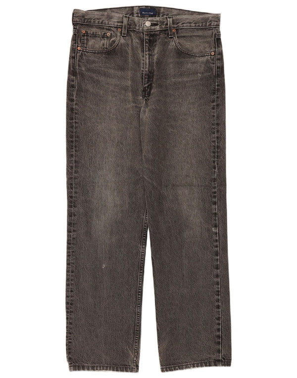 Jeans dritti da uomo Massimo Dutti EU 44 Large W34 L30 Grigio