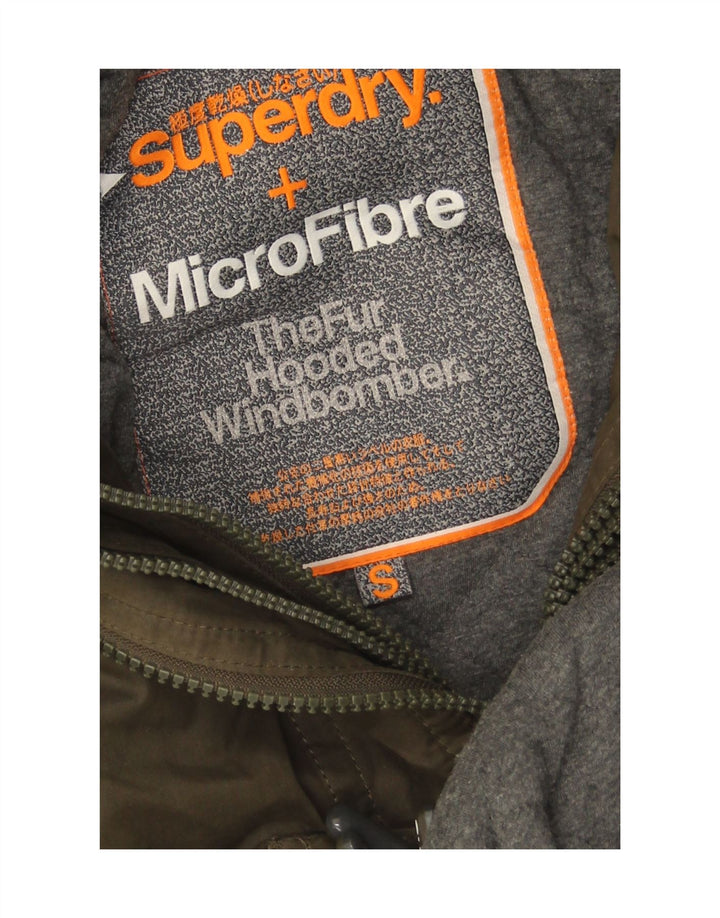 Giacca a vento bomber da uomo The Windbomber Superdry UK 36 Small Khaki