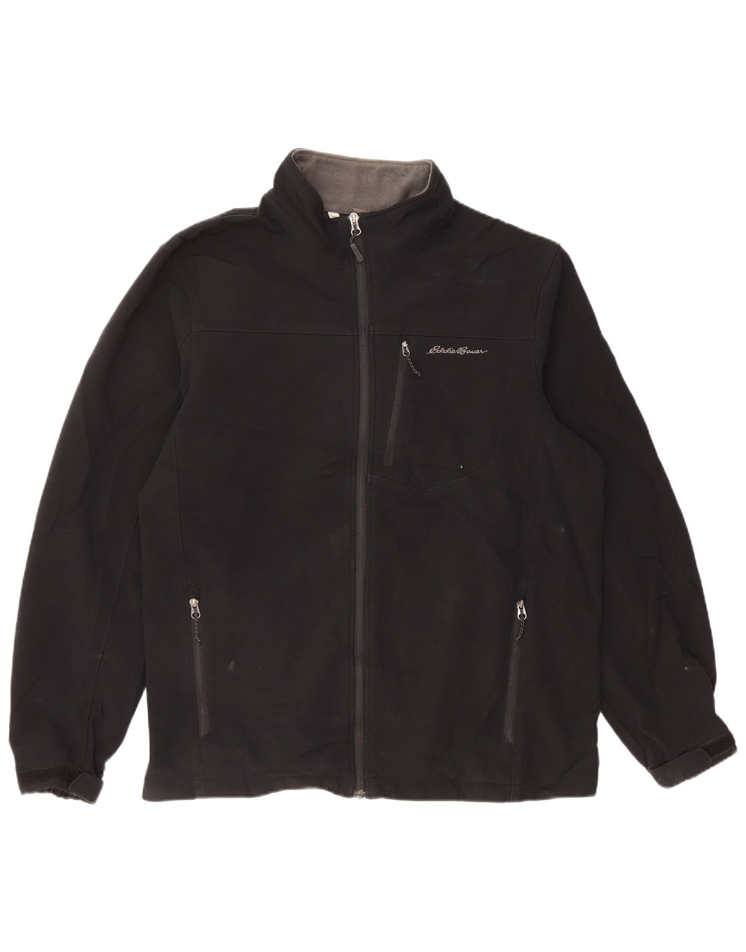 Giacca a vento da uomo EDDIE BAUER UK 42 XL Poliestere nero