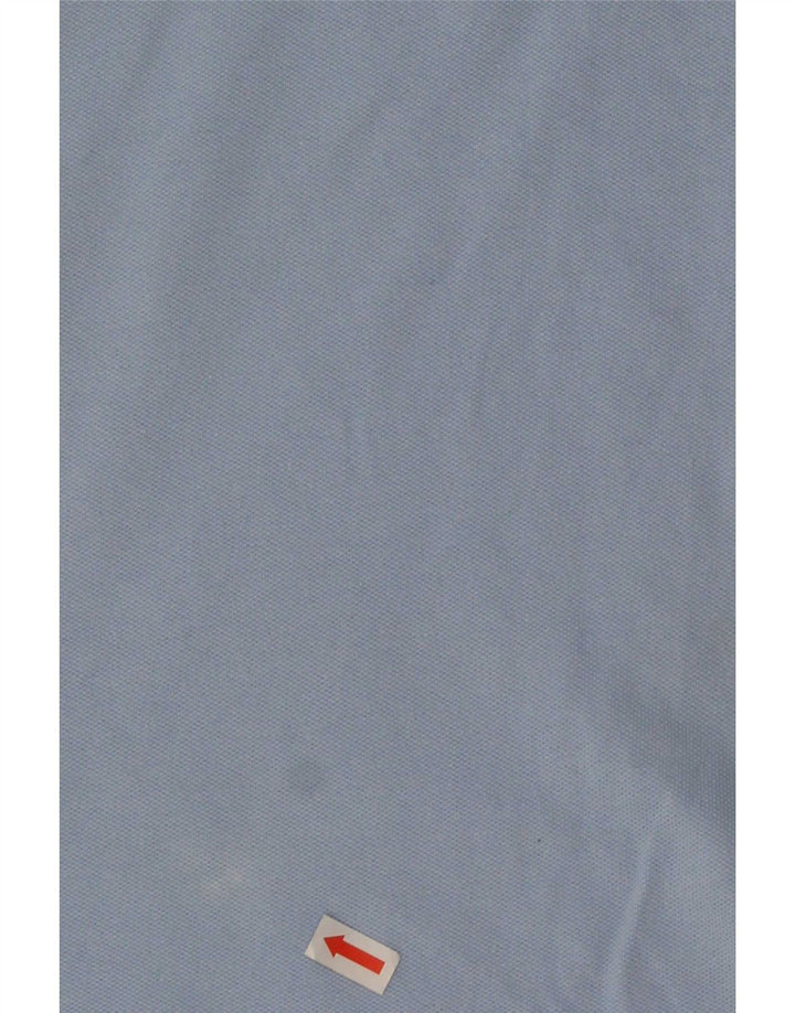 Polo da uomo Lyle & Scott in cotone blu medio