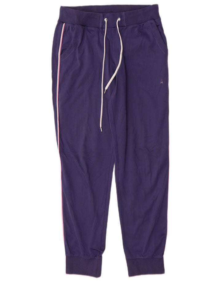 CHAMPION Womens Tracksuit Trousers Joggers UK 12 Medium  Navy Blue