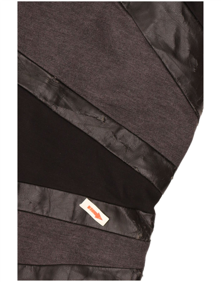 Abito tubino senza maniche da donna Calvin Klein US 10 Medium Black Colourblock