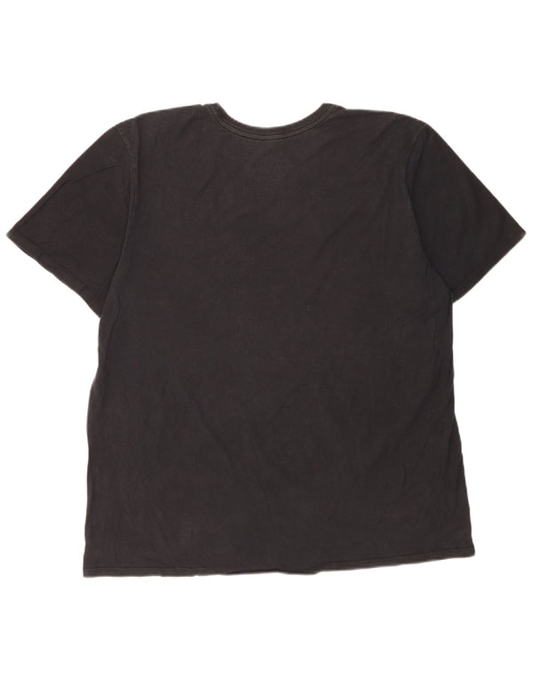 T-shirt Nike da uomo dal taglio atletico, XL, in cotone nero