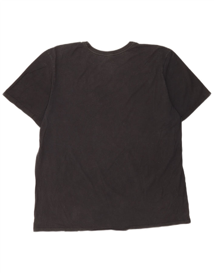 T-shirt Nike da uomo dal taglio atletico, XL, in cotone nero