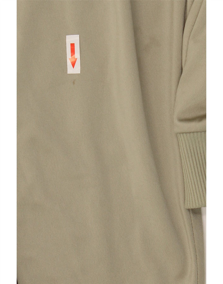 Giacca da tuta da uomo Adidas UK 38/40 poliestere kaki medio