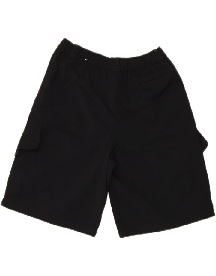 NIKE Boys Cargo Shorts 13-14 Years XL W30  Black Polyester Vintage Nike and Second-Hand Nike from Messina Hembry 