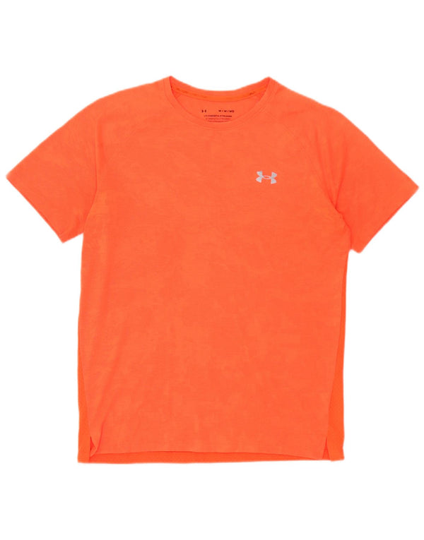Maglietta Under Armour da uomo Heat Gear Top arancione medio