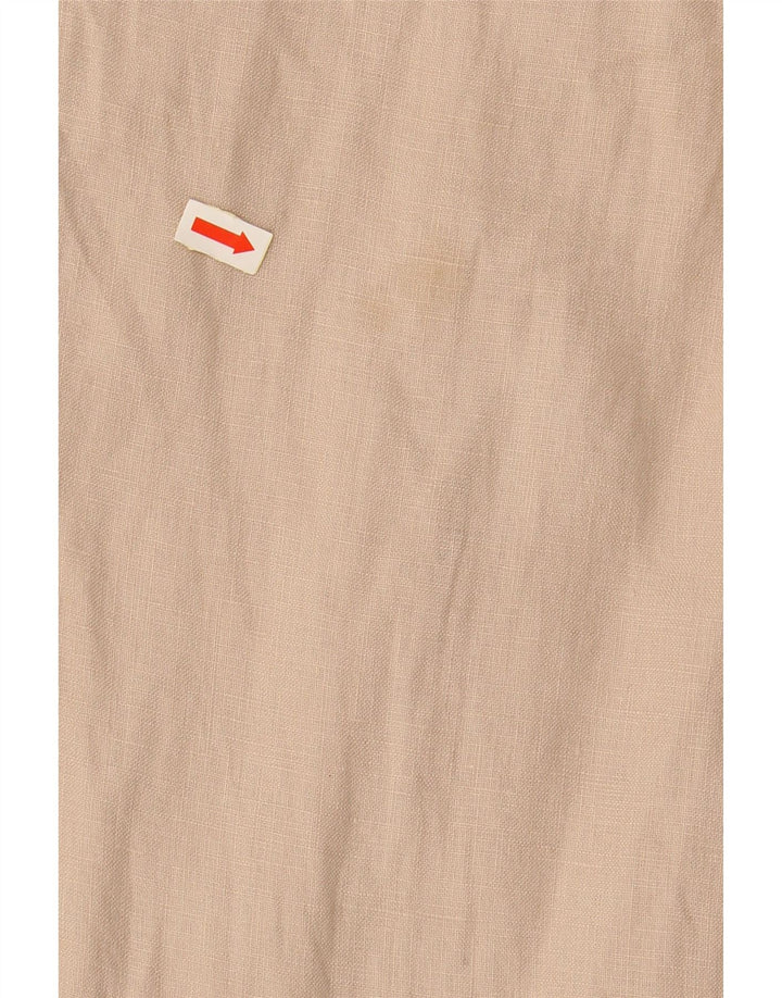 Abito a tunica con maniche a 3/4 da donna BENETTON UK 14 Beige medio