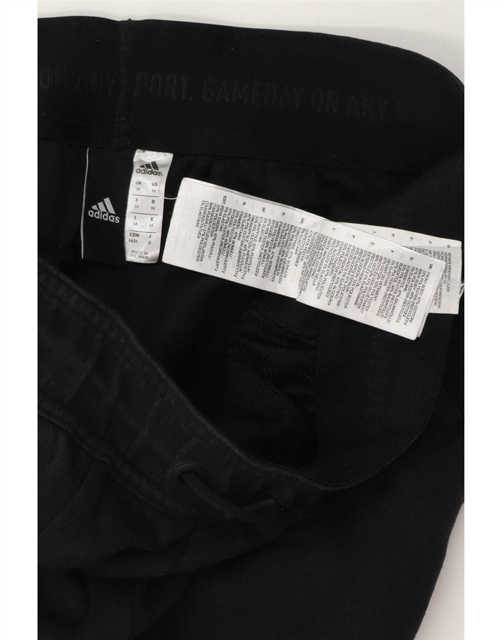 Pantaloni da tuta da uomo Adidas Joggers medio poliestere nero