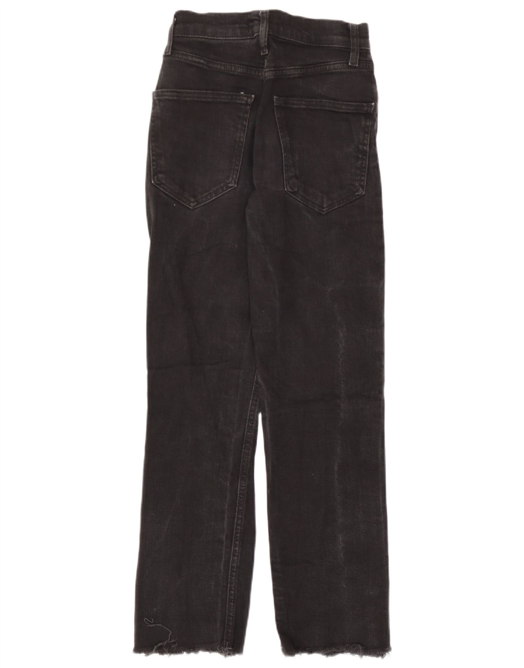 Jeans dritti da donna Zara EU 34 2XS W24 L26 Nero