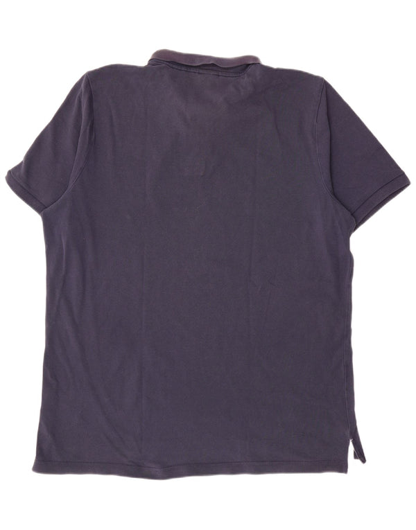 Polo Nike da uomo XL in cotone blu navy
