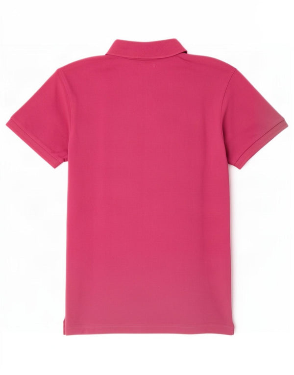 Polo da uomo Brooksfield in cotone rosa medio