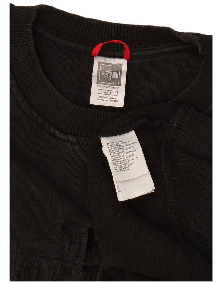 Felpa grafica da uomo The North Face XL nera