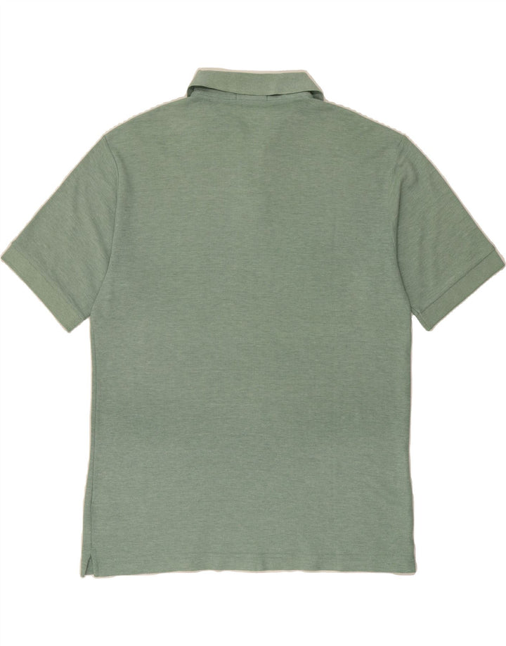 FILA Mens Polo Shirt IT 50 Medium Green Cotton Vintage Fila and Second-Hand Fila from Messina Hembry 