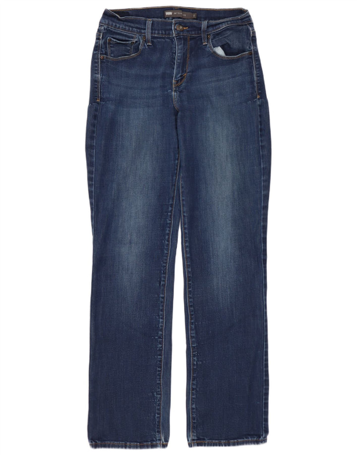 LEVI'S Jeans dritti da donna 505 US 6 medi W28 L31 Blu