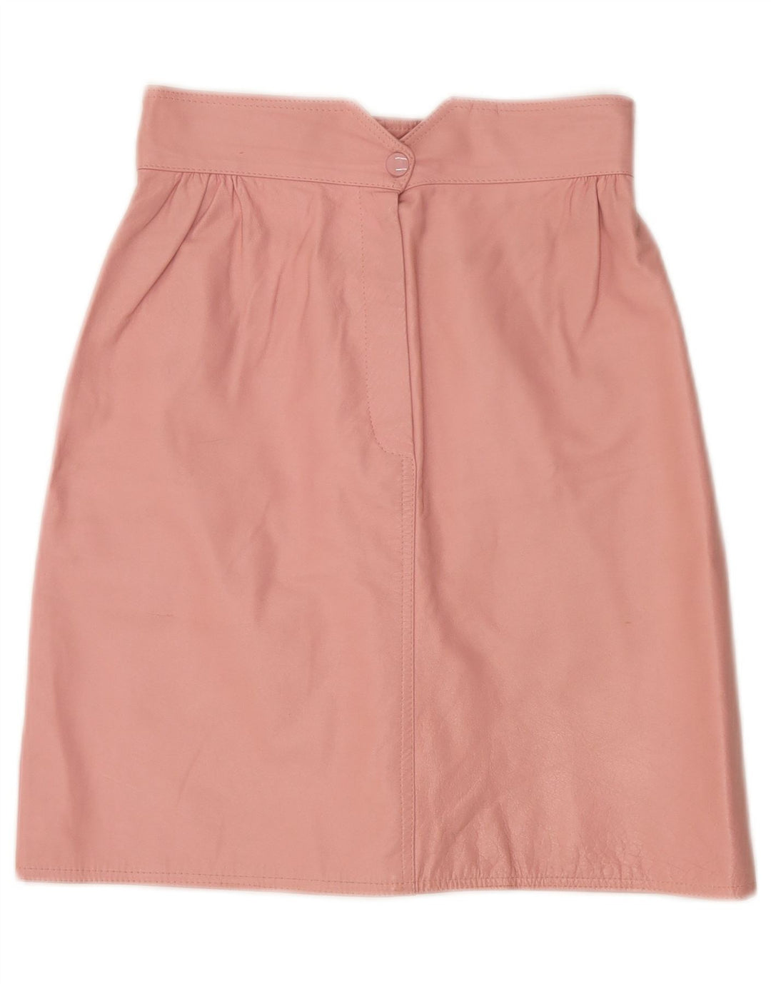Gonna in pelle da donna Vetta IT 42 media W26 Rosa