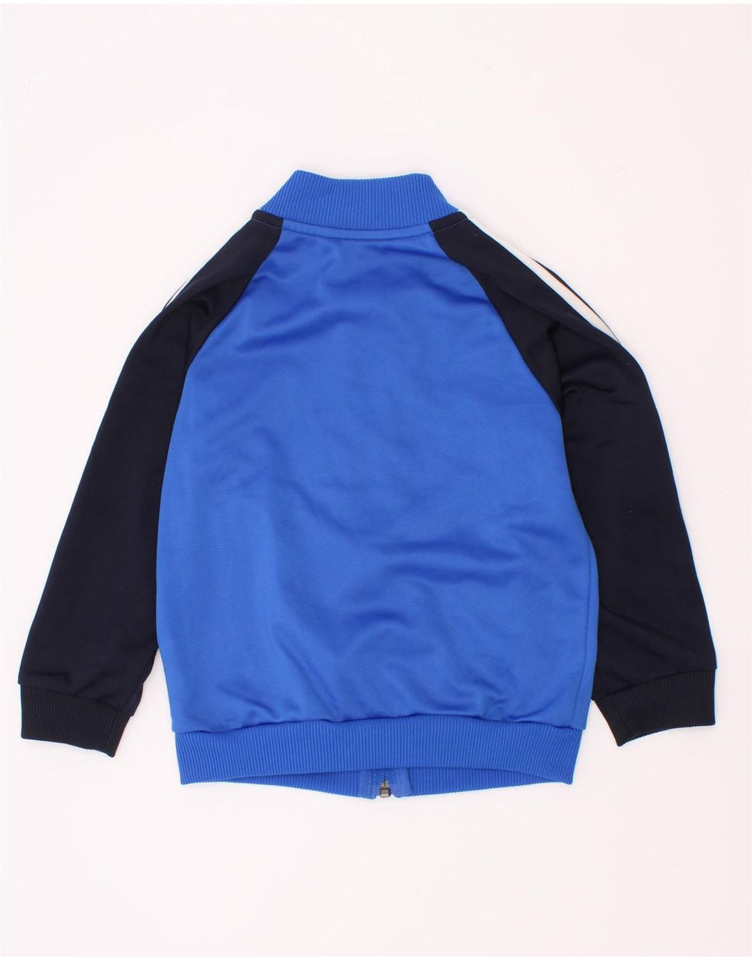 Giacca da tuta da ragazzo Adidas 2-3 anni in poliestere color block blu