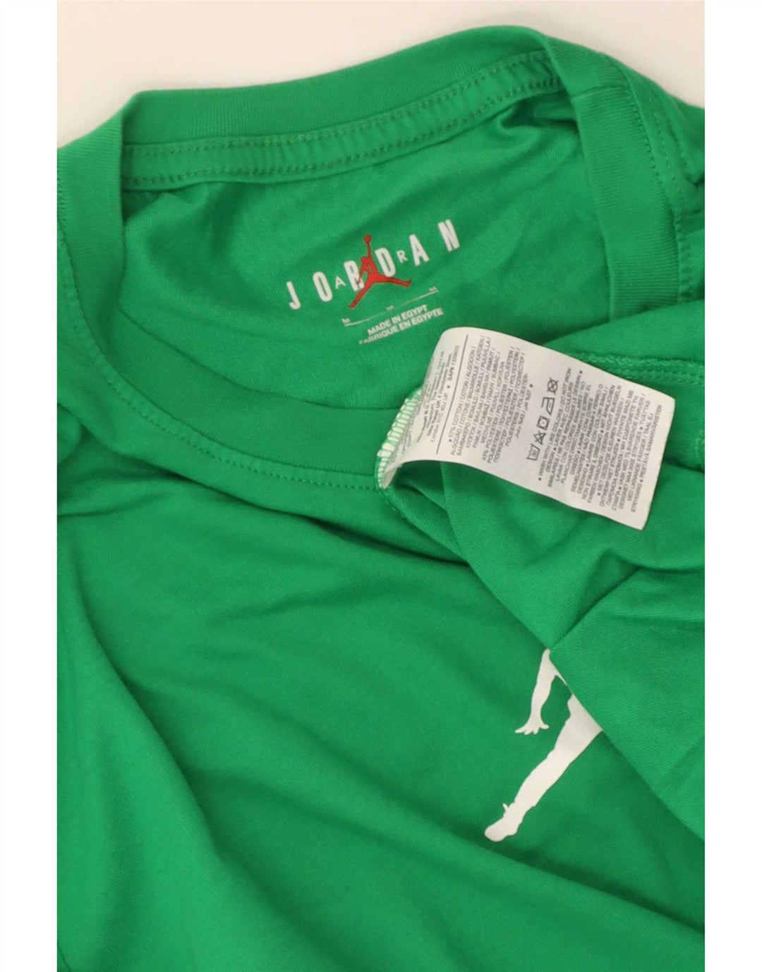 T-shirt da uomo Jordan Top in cotone verde medio