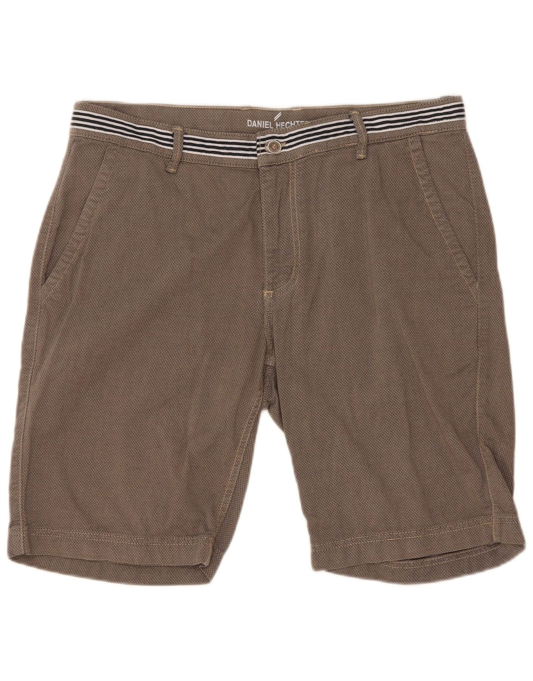 Pantaloncini chino da uomo Daniel Hechter W35 grandi in cotone grigio