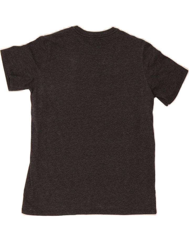 HURLEY Boys Graphic T-Shirt Top 10-11 Years Medium Grey Cotton Vintage Hurley and Second-Hand Hurley from Messina Hembry 