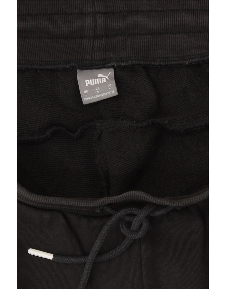 Pantaloncini sportivi grafici Puma da donna grandi neri