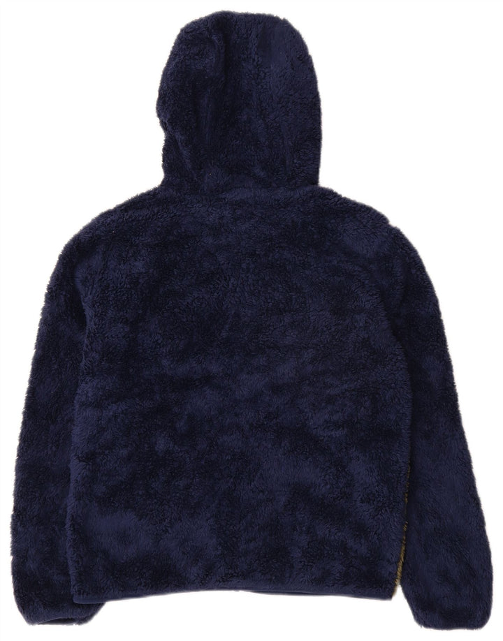 Giacca in pile da ragazzo Eddie Bauer 10-11 anni color block blu navy medio