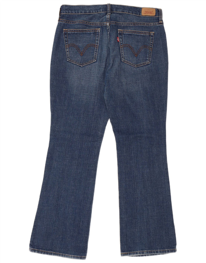 Levi's Donna 515 Bootcut Jeans US 8 Medio W32 L29 Cotone Blu