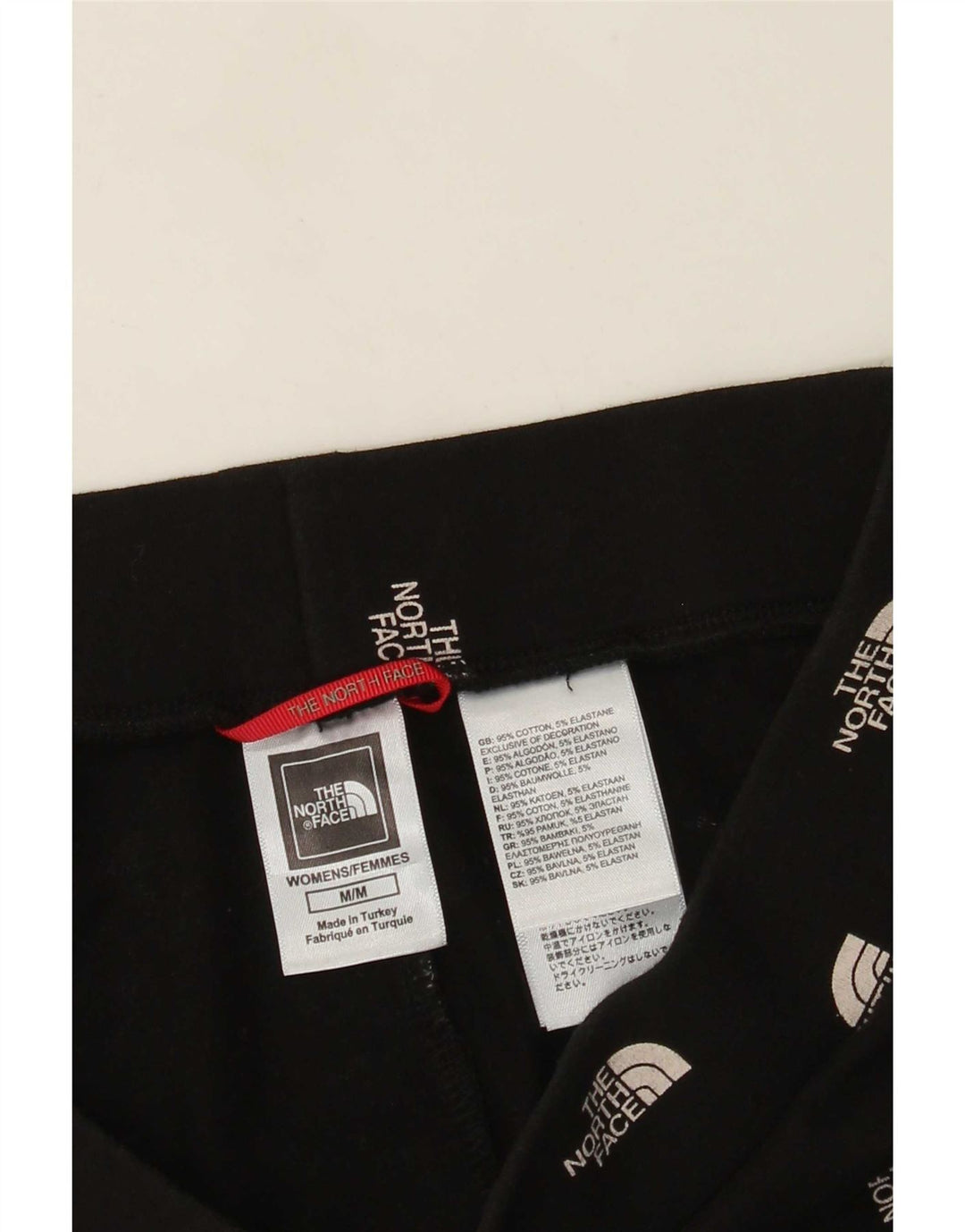 Leggings grafici da donna The North Face UK 12 cotone nero medio