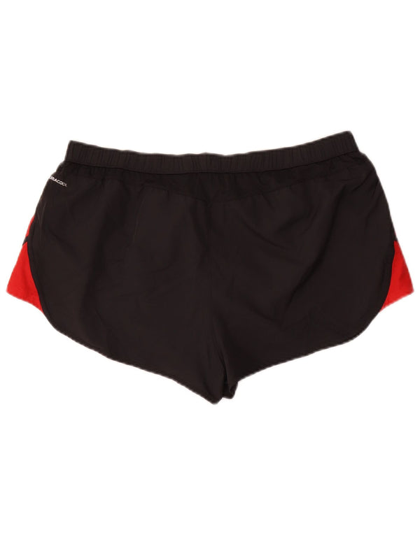 Pantaloncini sportivi Adidas Climacool da donna UK 16 Large Black Colourblock