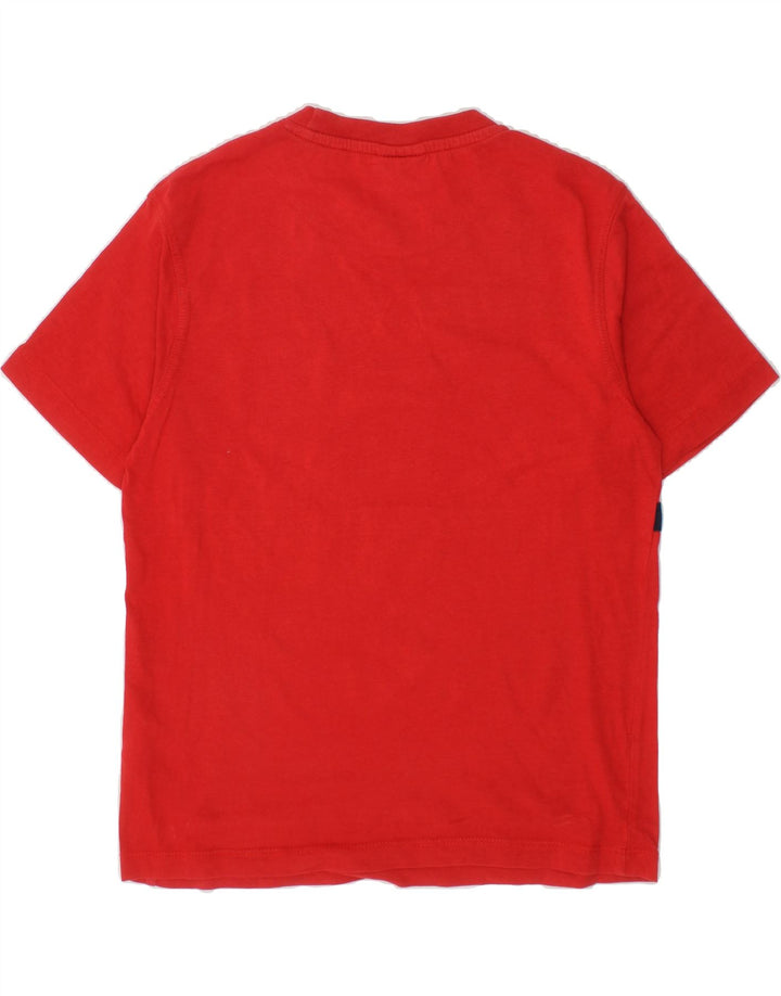DIADORA Boys Graphic T-Shirt Top 7-8 Years Medium  Red Cotton Vintage Diadora and Second-Hand Diadora from Messina Hembry 