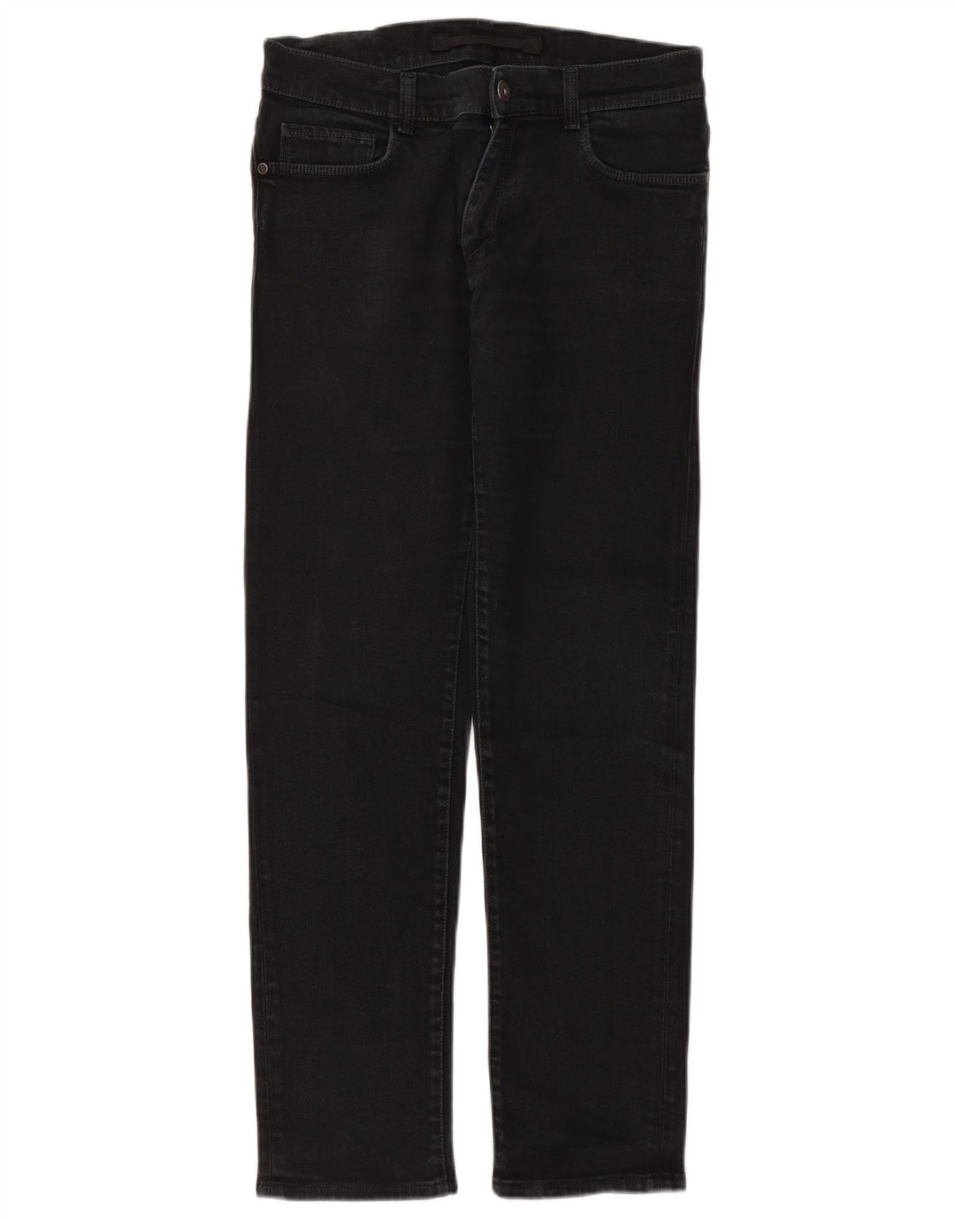 Jeans Dritti Uomo Trussardi W34 L30 Neri