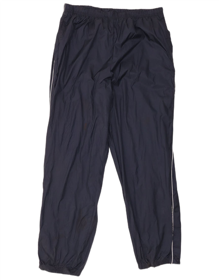 Pantaloni impermeabili da uomo Nautica XL in nylon blu navy