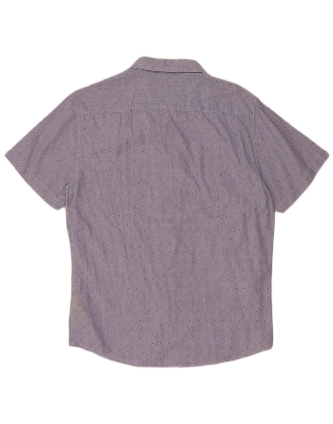 Camicia Lee da uomo slim fit a maniche corte, cotone a righe grandi blu