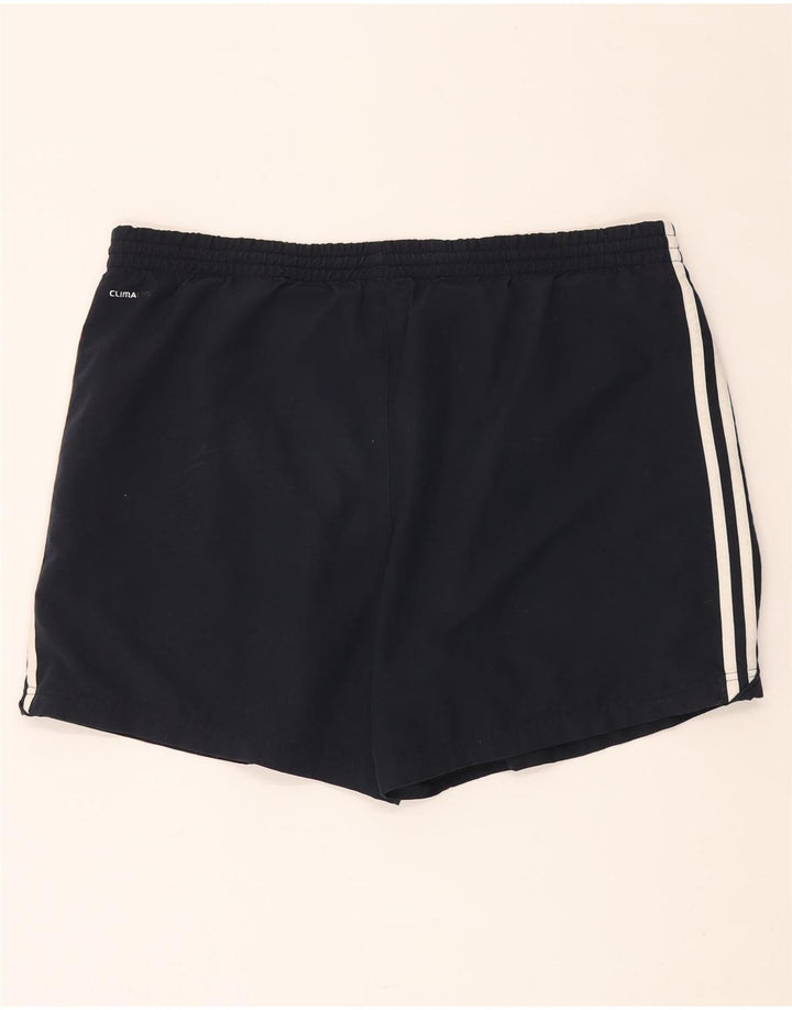 ADIDAS Mens Climalite Sport Shorts XL  Navy Blue Polyester