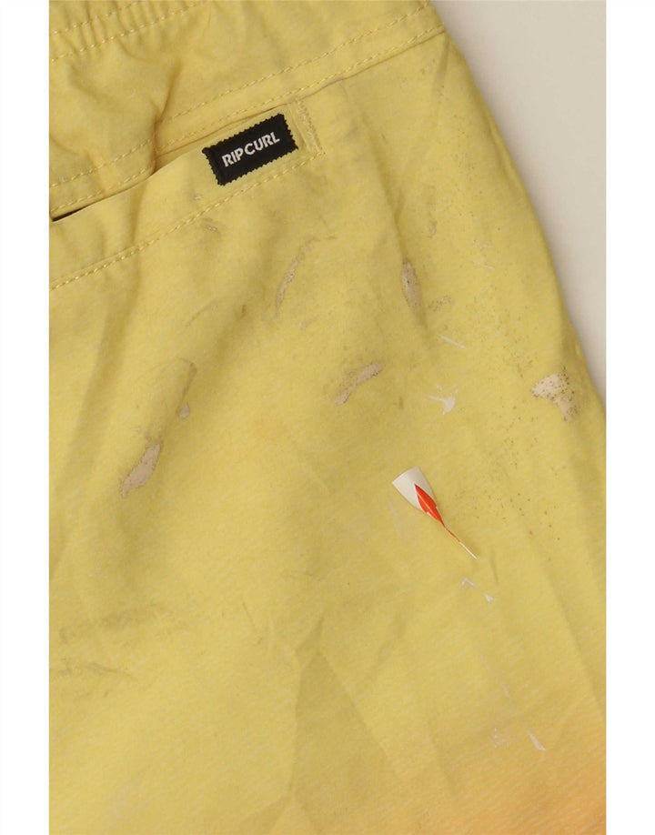 Pantaloncini da bagno da uomo Rip Curl XL giallo color block