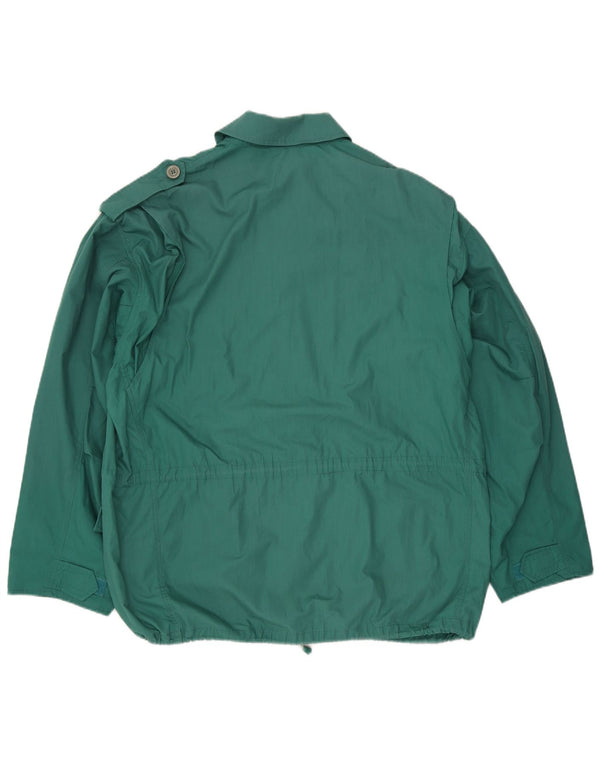 Giacca militare vintage da uomo UK 42 XL verde