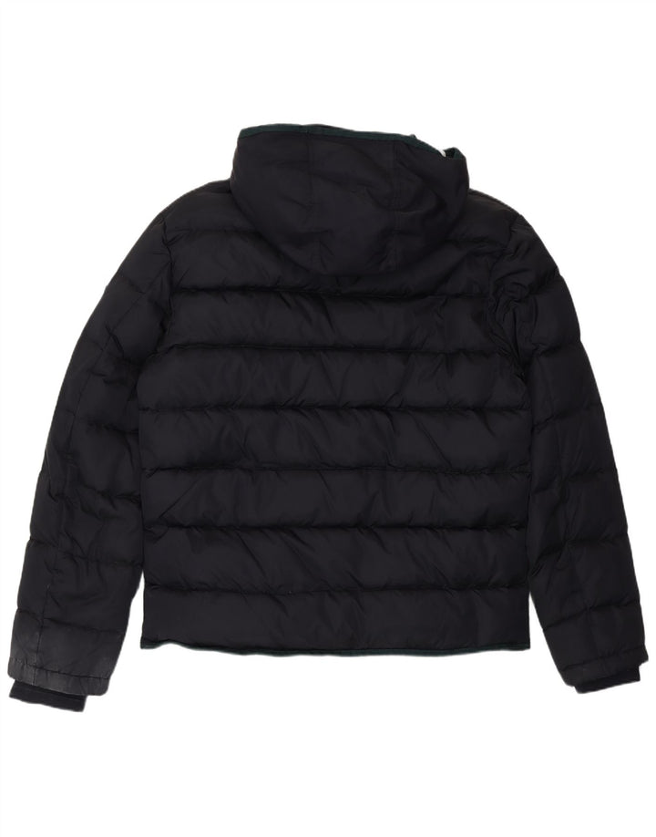 Giacca imbottita con cappuccio da uomo Scotch & Soda UK 42 XL poliestere blu navy