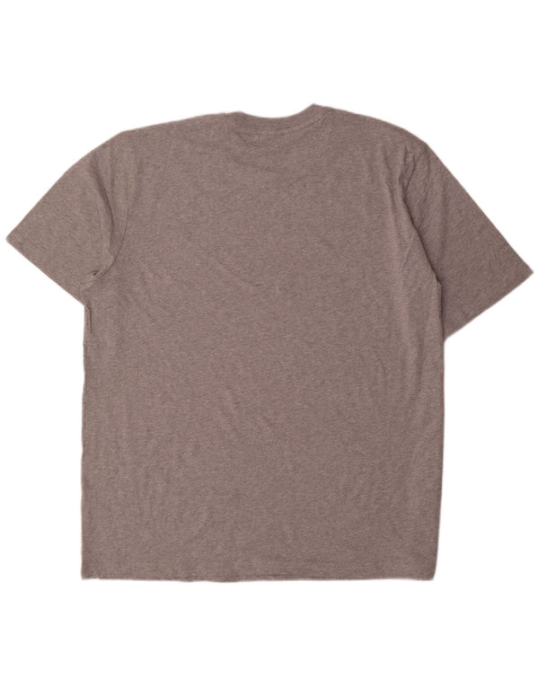Adidas Mens T-Shirt Top 2XL Grey Cotton