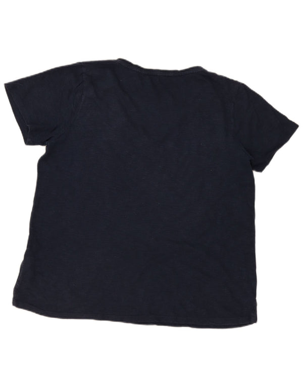 Felpa con cappuccio da donna Fat Face UK 16 Large in cotone blu navy