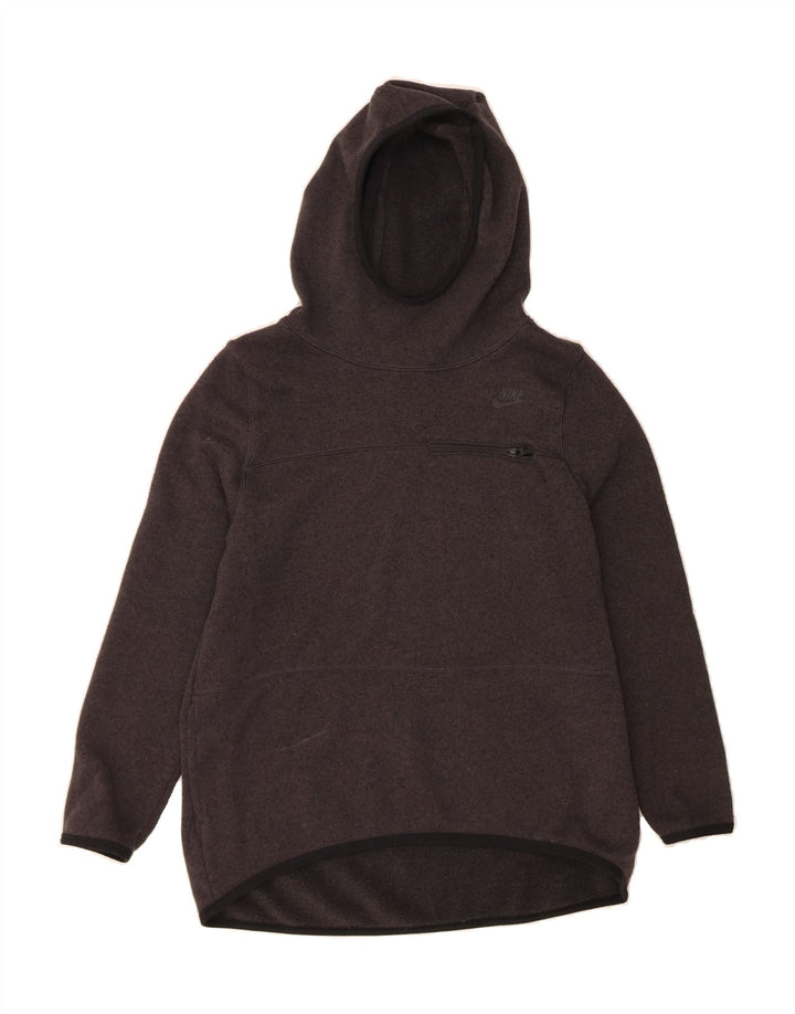 NIKE Mens Hoodie Jumper Large Grey Polyester Vintage Nike and Second-Hand Nike from Messina Hembry 