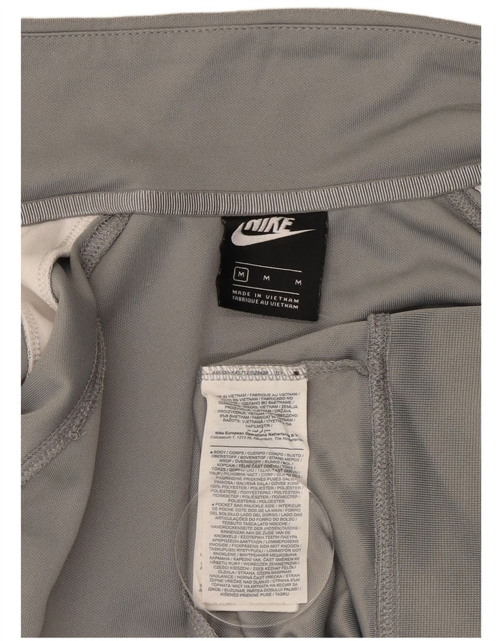Giacca da tuta grafica Nike Swoosh da uomo, colore grigio medio