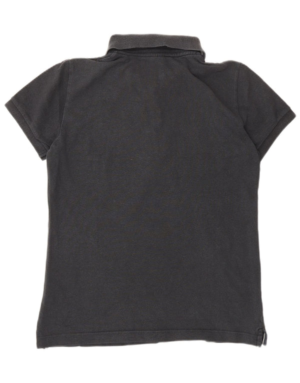 Polo da donna MARINA YACHTING UK 14 grande cotone nero